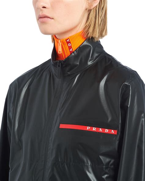 prada nylon jacket women's